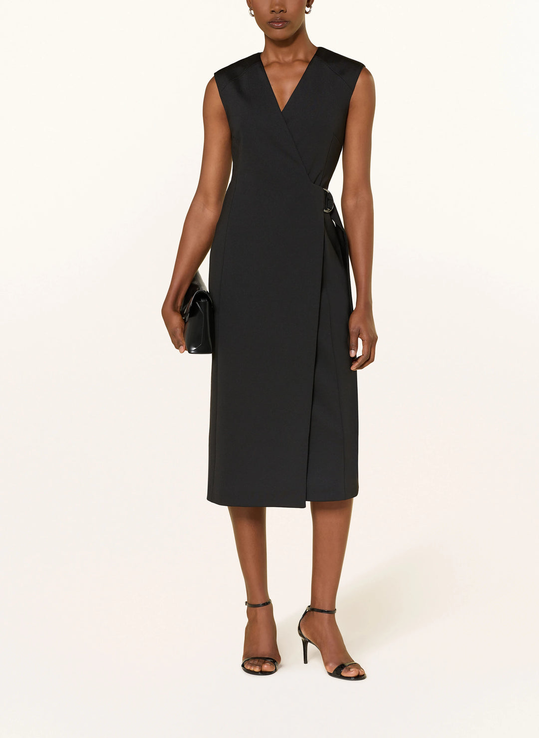 Ted Baker Indrib Tailored Wrap Mini Dress | Black