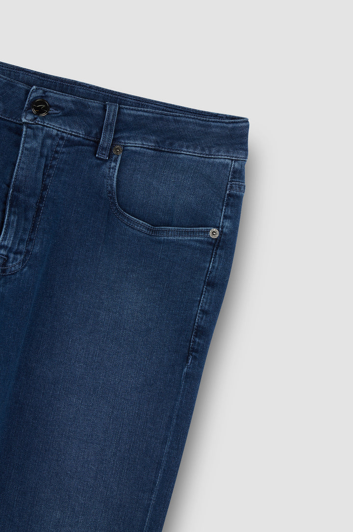 Paul & Shark Winter Giza Cotton Stretch Denim | Blue