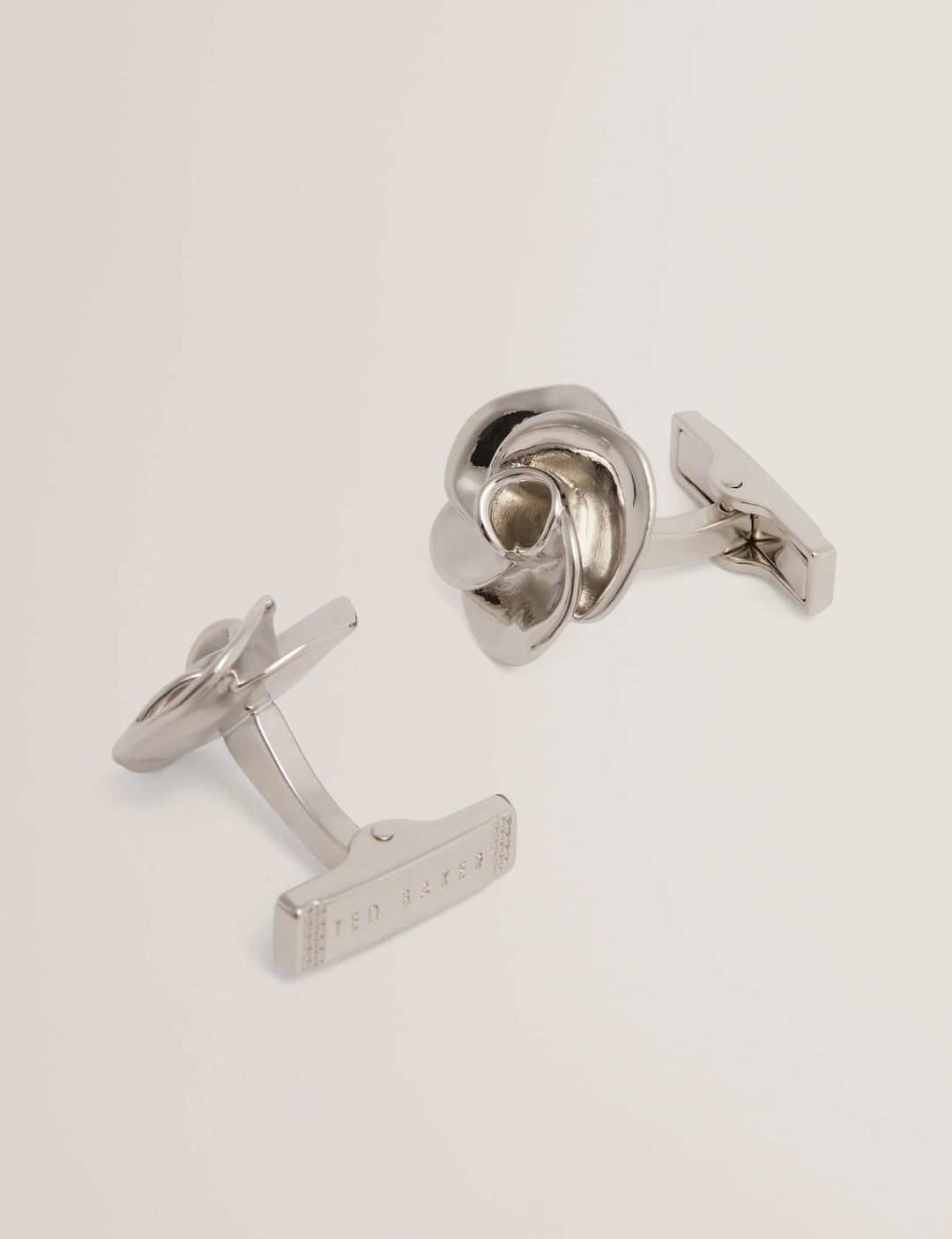 Ted Baker Roseo Rose Cufflinks | Silver