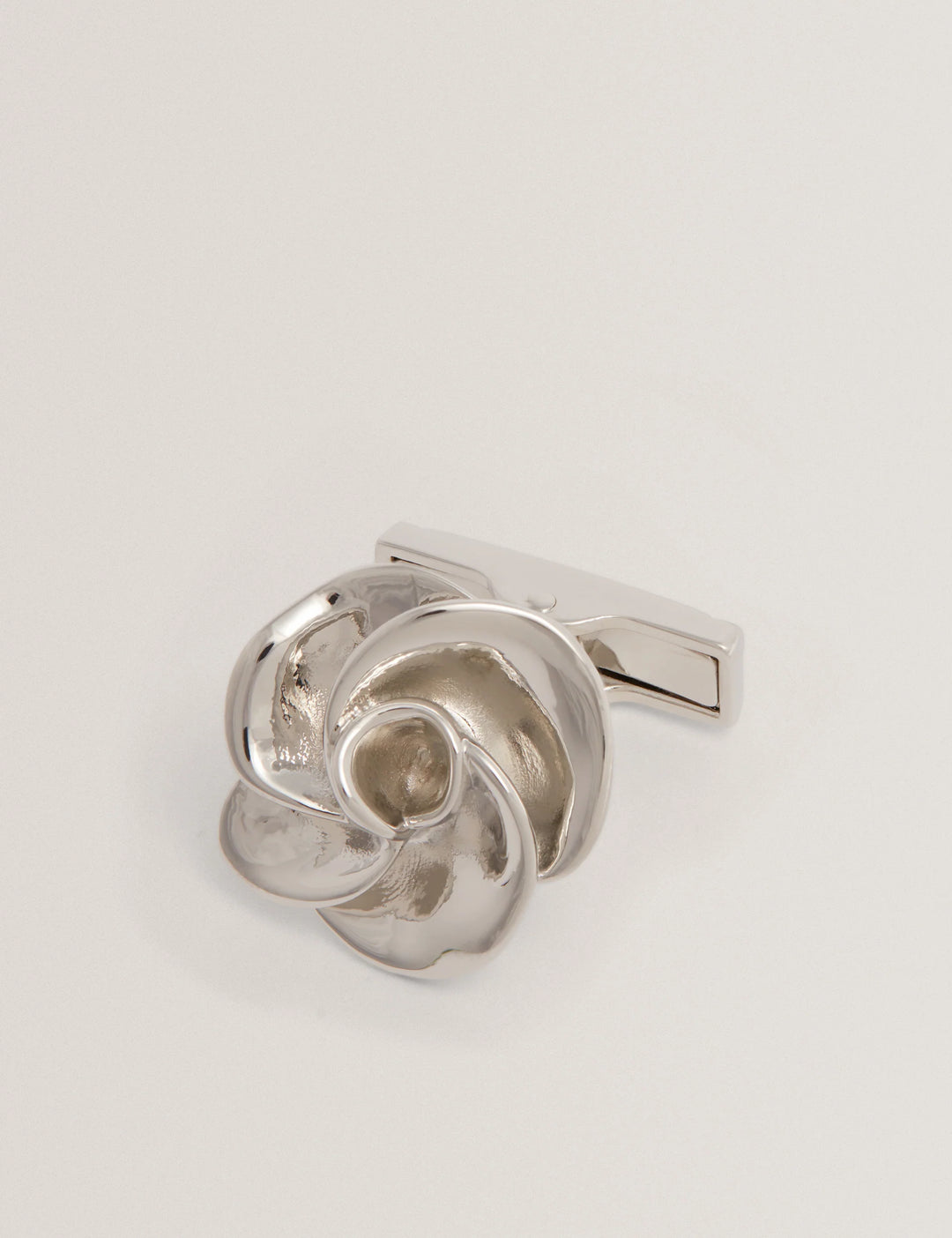Ted Baker Roseo Rose Cufflinks | Silver