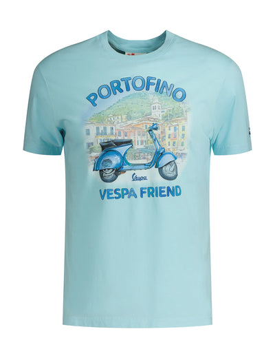 MC2 Saint Barth Cotton T-shirt | Turquoise