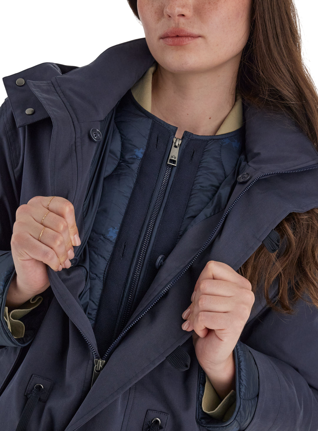 La Martina Women’s Parka Jacket | Navy