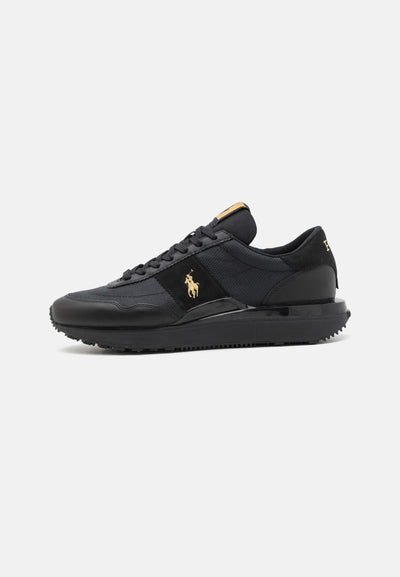 Ralph Lauren Women's Low Top Lace Sneakers Train 89 | Black