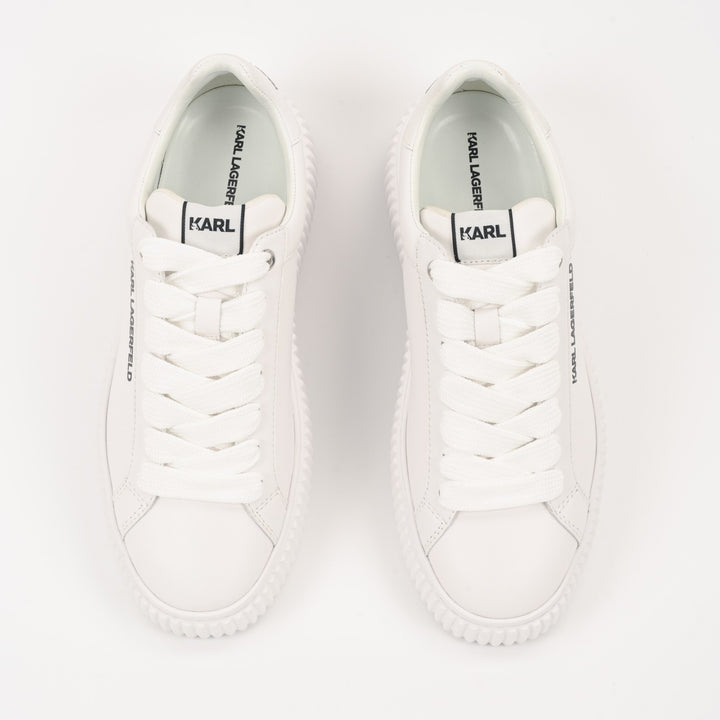 Karl Lagerfeld Men's Kaprika Low Top Sneakers | White