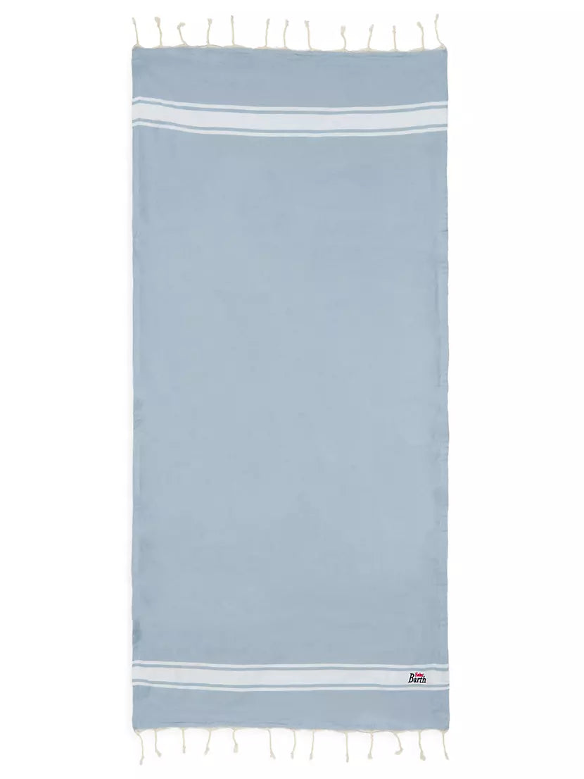 MC2 Saint Barth Foutasponge Towel | Light Blue
