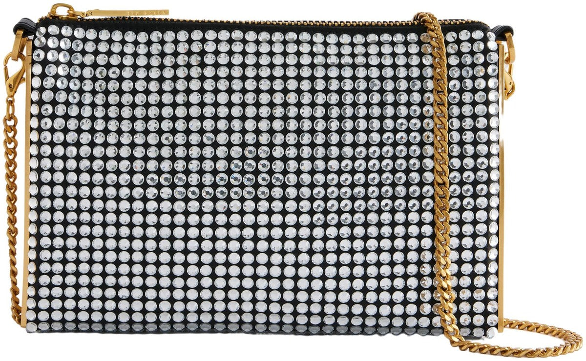 Ted Baker Kriisa Clutch Bag | Silver