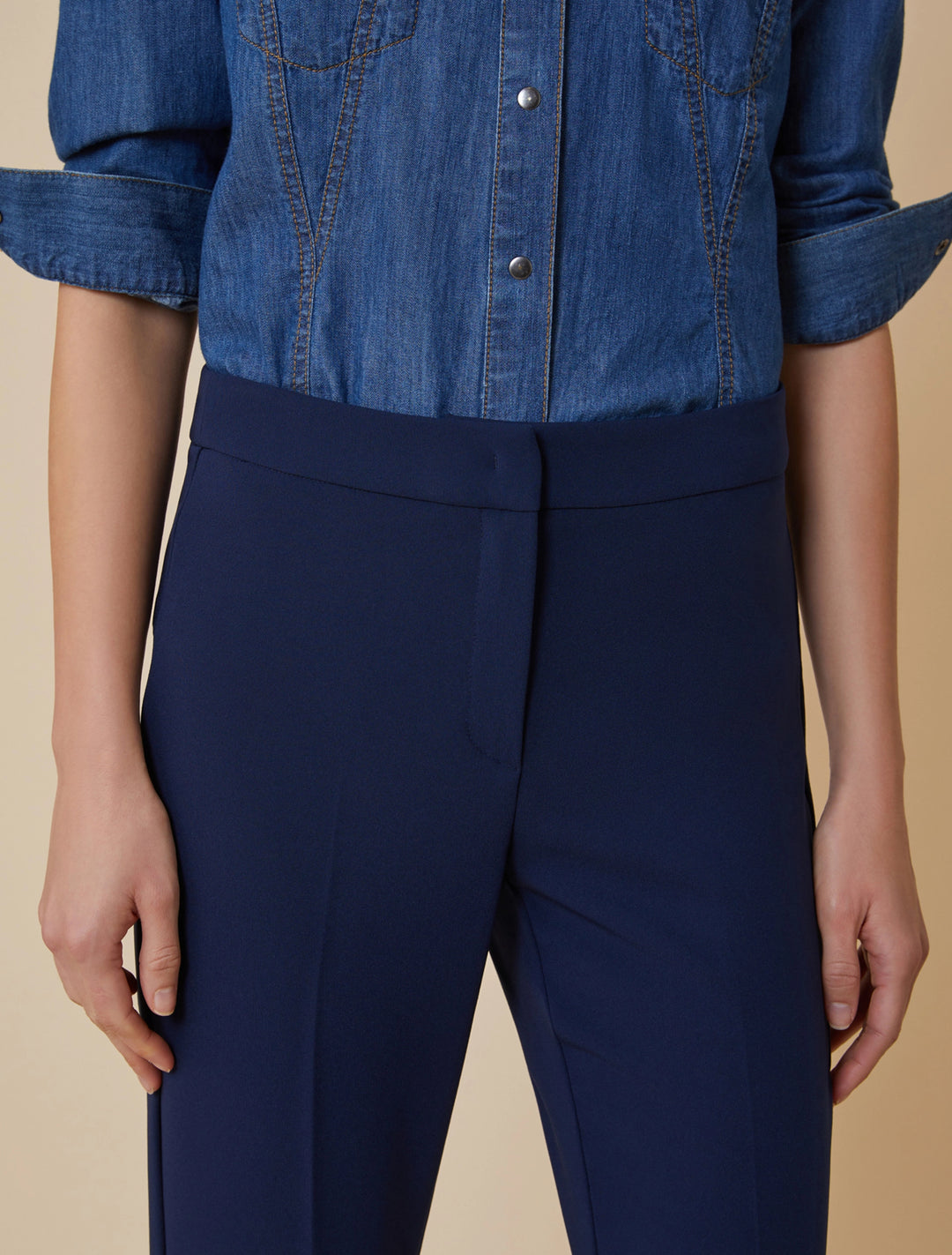 PennyBlack Cinghia Trousers | Navy