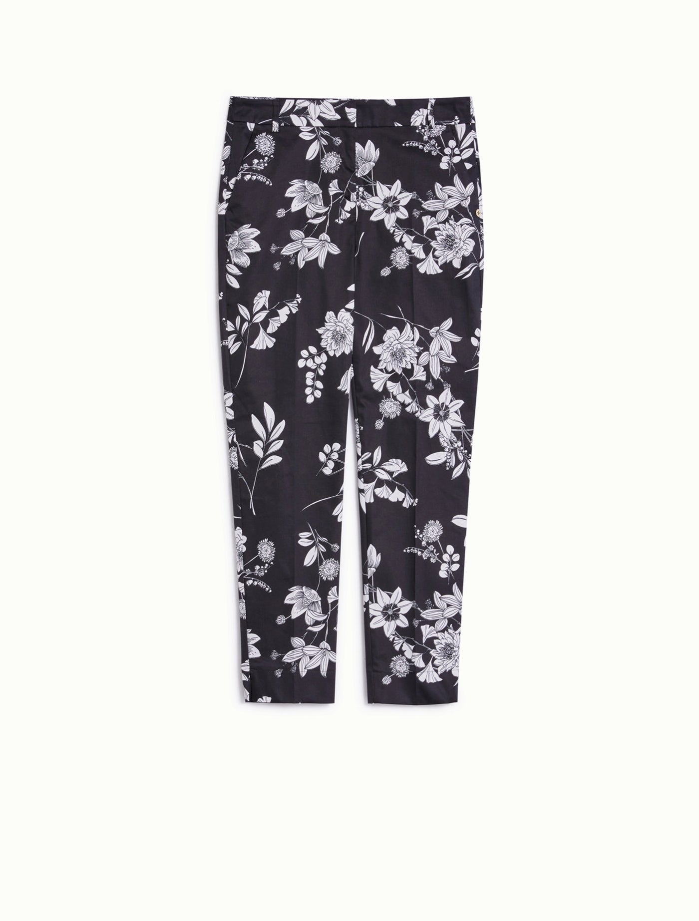 PennyBlack Milly Flower Print Trousers | Black