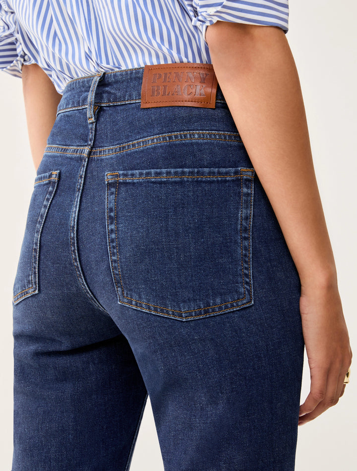 PennyBlack Mini-flared Jeans | Midnight Blue