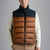 Paul & Shark Color Block Quilted Vest | Bronze/Black