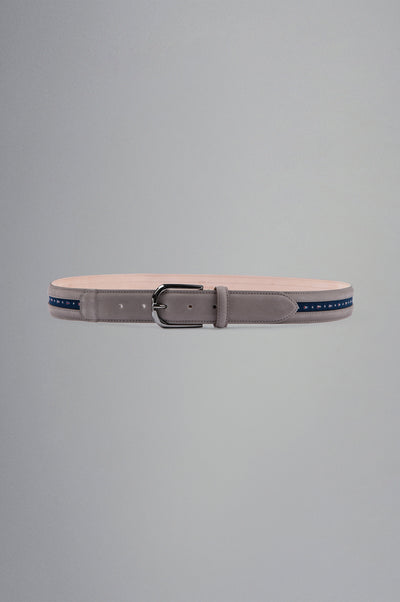 Paul & Shark Nautical Suede Belt | Beige