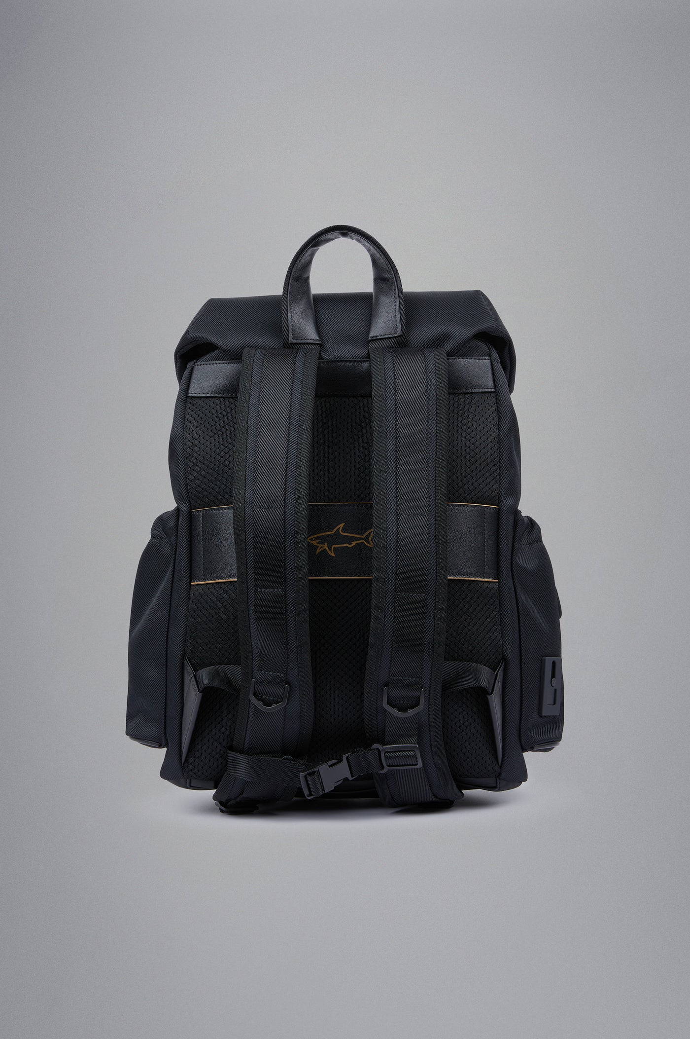 Paul & Shark Expedition Tech-Fabric Backpack | Black