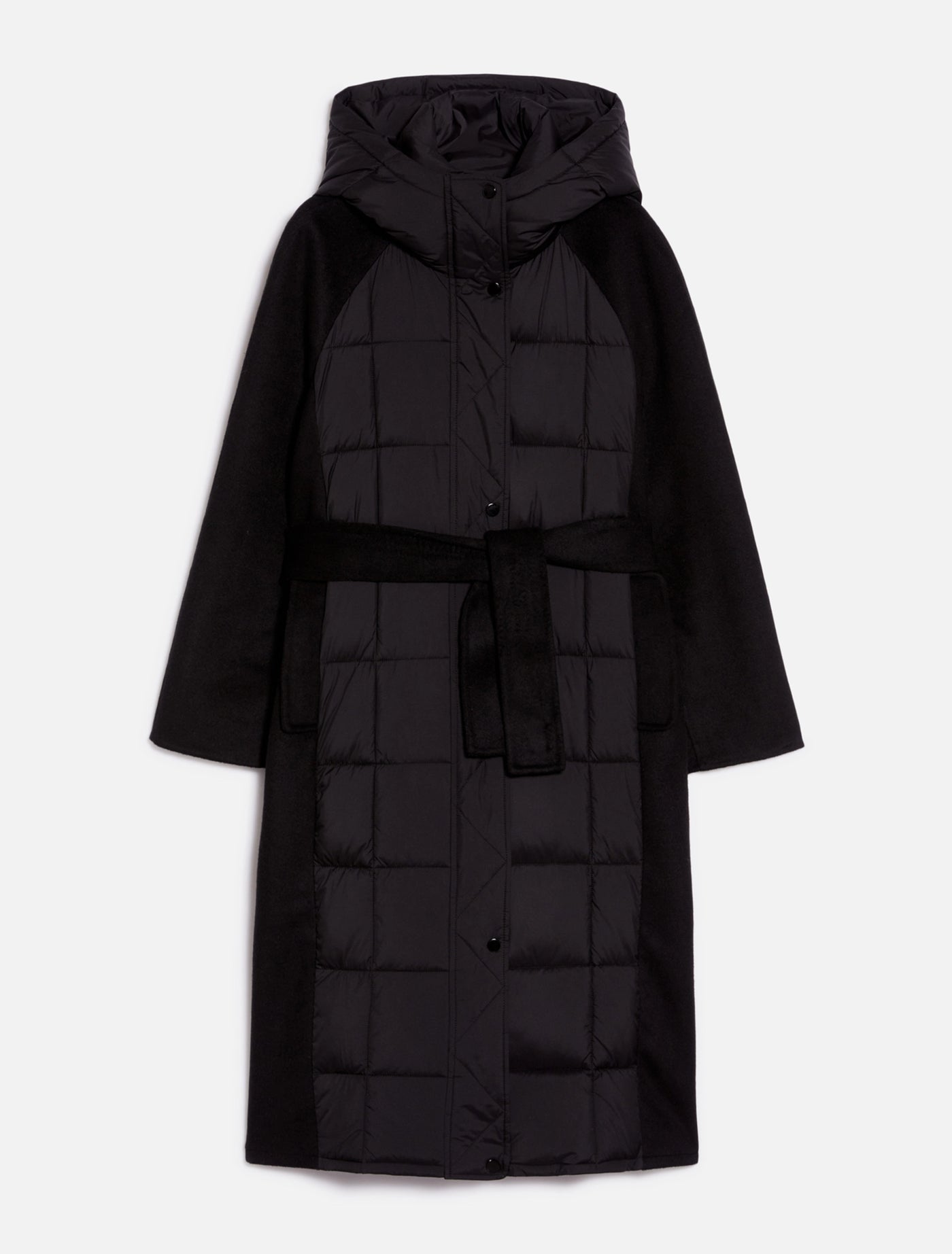 PennyBlack Technical Fabric and Cloth Coat Nuoro | Black