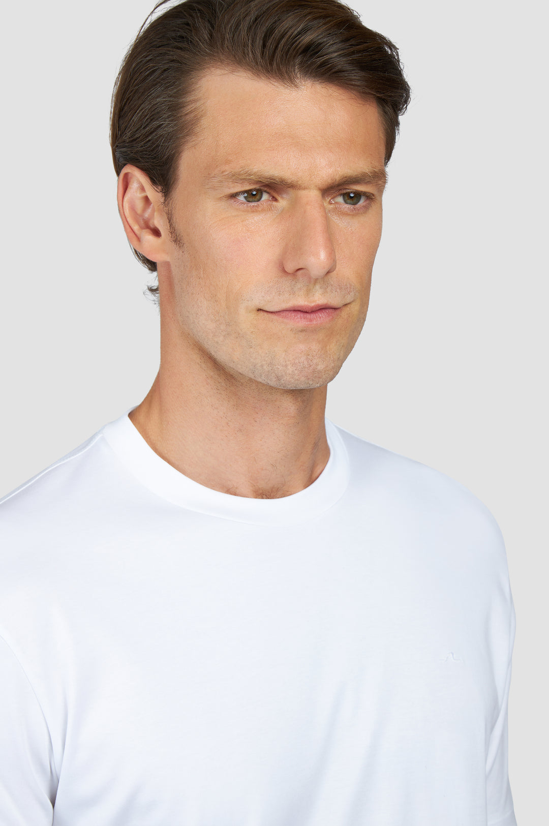 Paul & Shark Embroidered Fin Supima® Cotton Jersey T-shirt | White