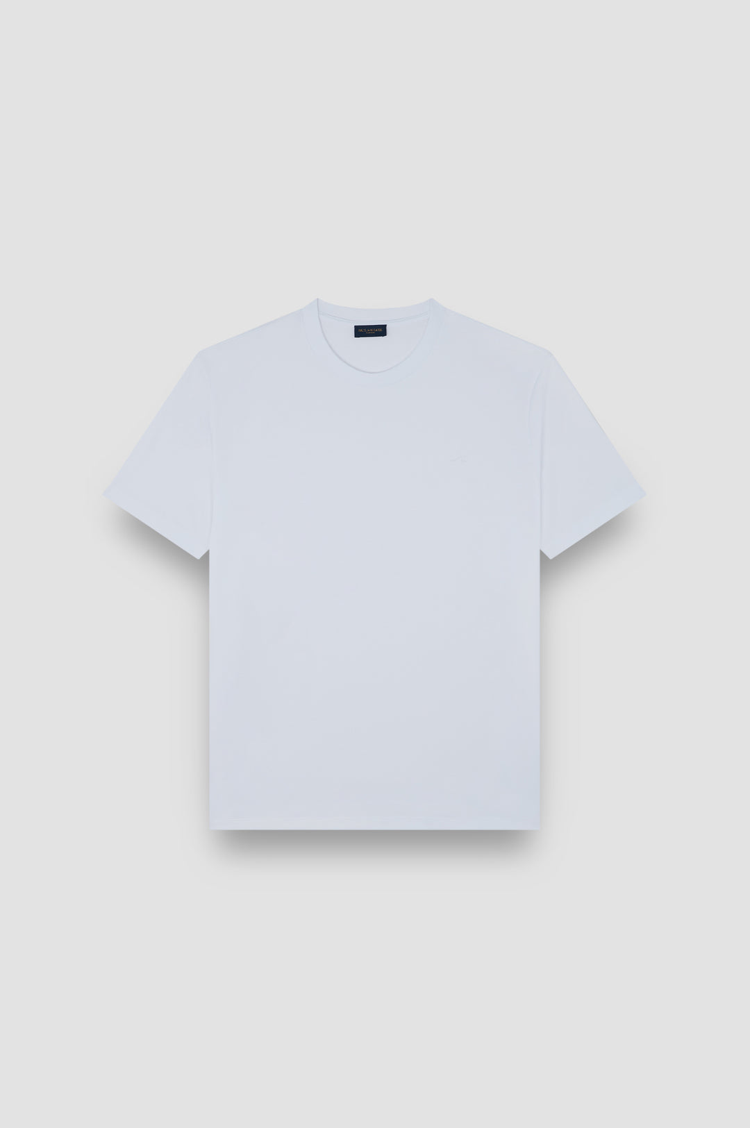 Paul & Shark Embroidered Fin Supima® Cotton Jersey T-shirt | White