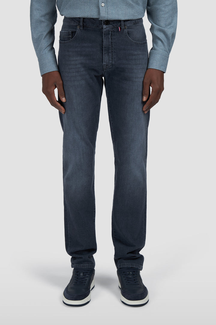 Paul & Shark Black Rivet Organic Stretch Denim | Grey