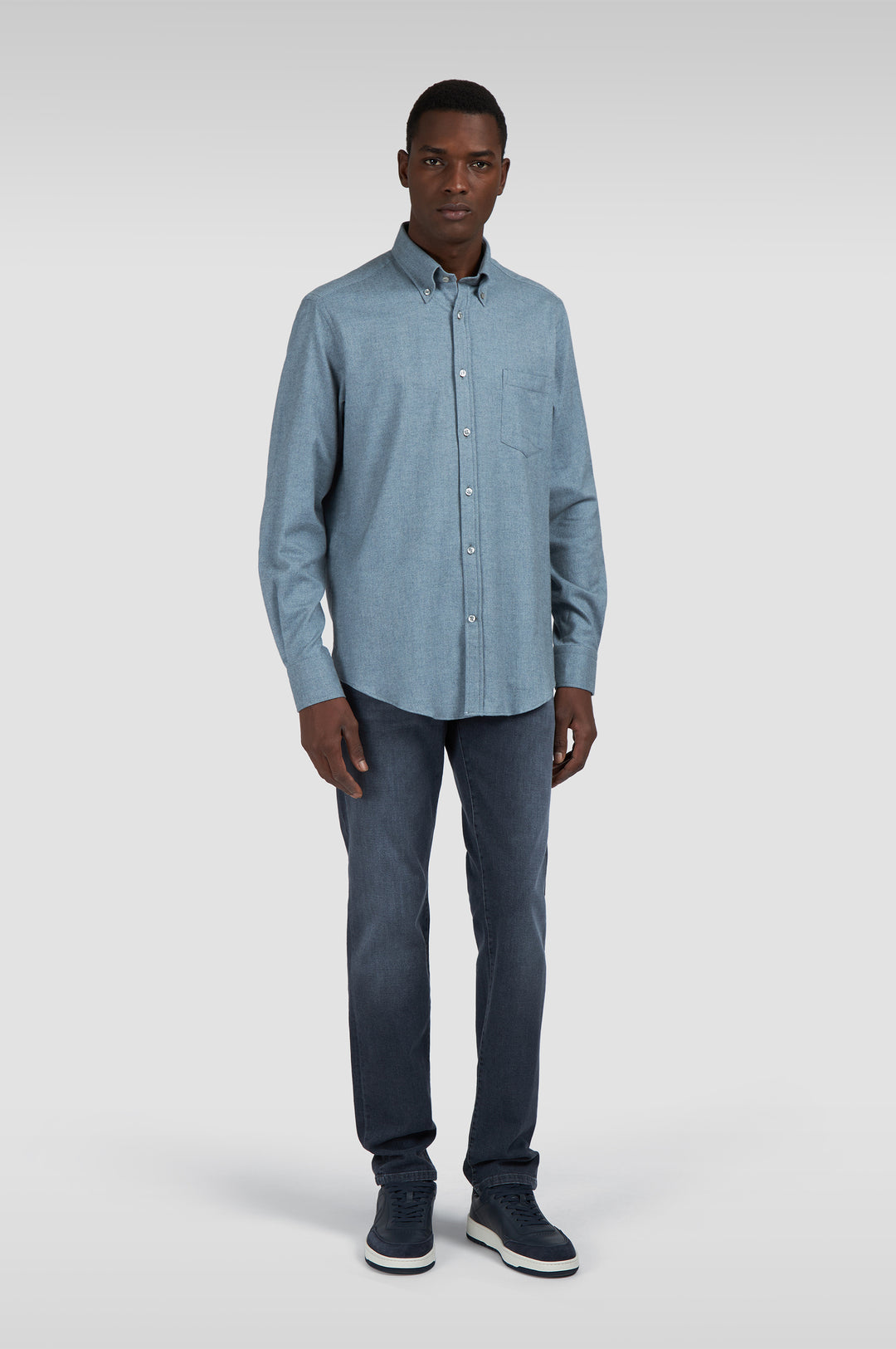 Paul & Shark Black Rivet Organic Stretch Denim | Grey