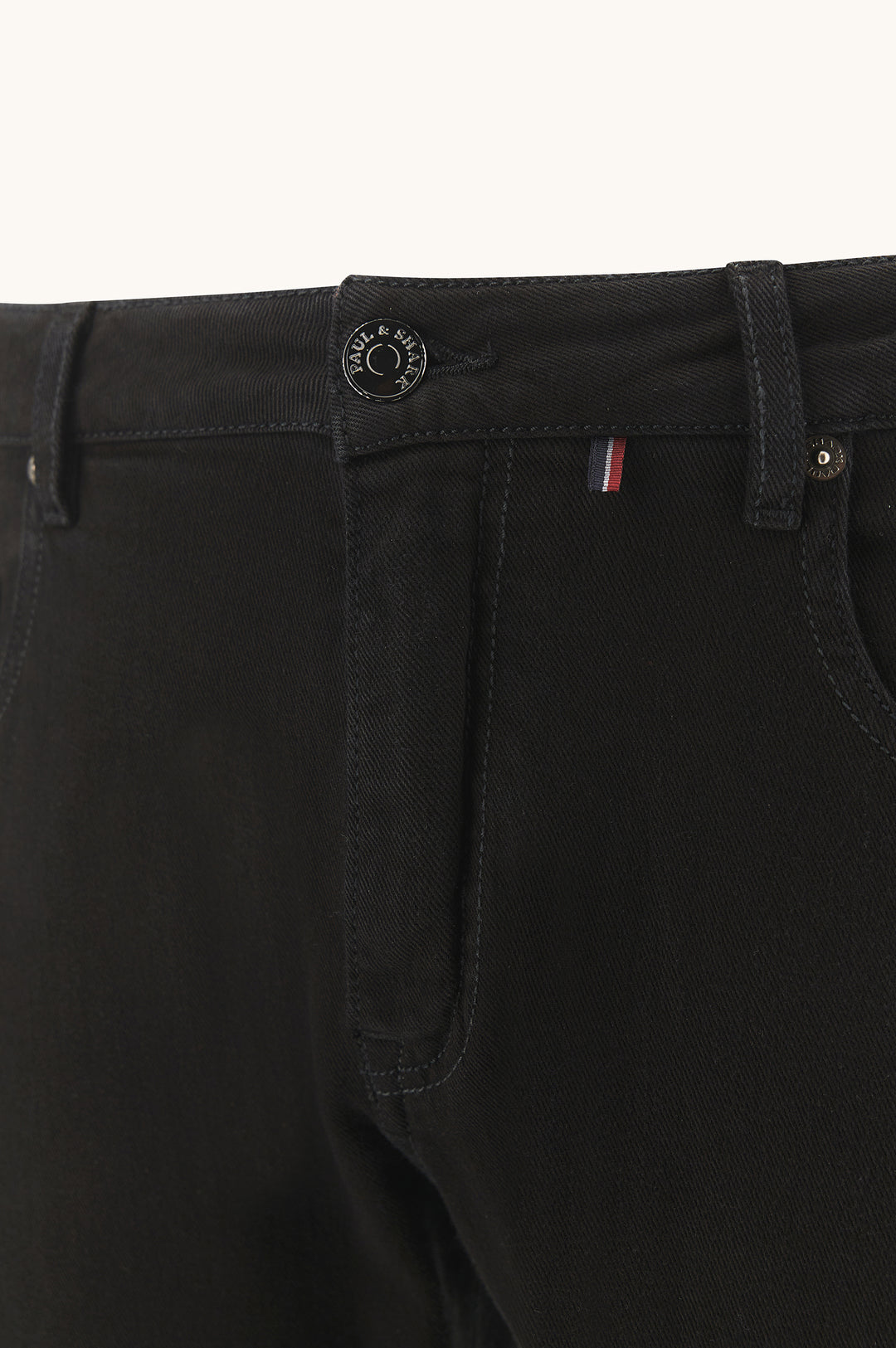 Paul & Shark Stretch Denim Jeans in Organic Cotton | Black