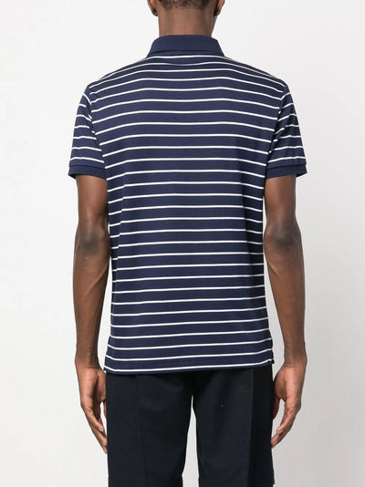 Ralph Lauren Polo Shirt with Stripes | Navy/White