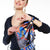 Never Needy Colorful Scarf | Black/Multi