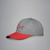 Paul & Shark Cotton Hat with Embroidered Shark | Grey/Red