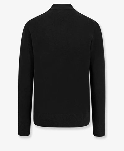Ralph Lauren Wool Full-Zip Jumper | Black