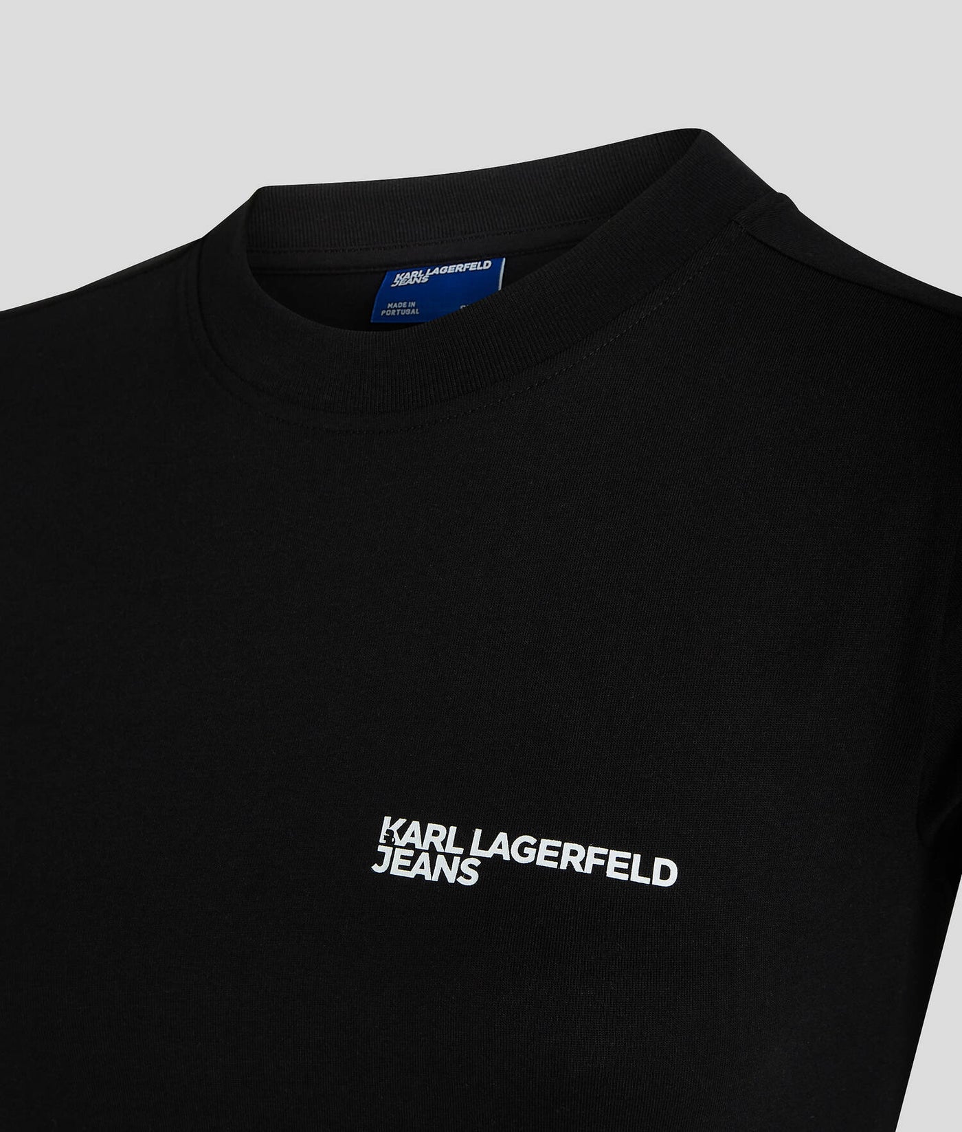 Karl Lagerfeld Logo Slim Fit T-shirt | Black