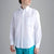 Paul & Shark Linen and Cotton Shirt | White