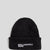 Karl Lagerfeld Furry Logo Beanie | Black