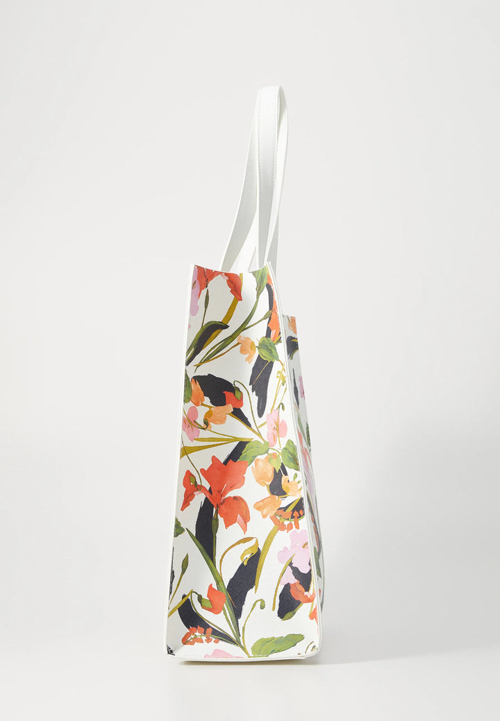 Ted Baker Flowela Floral Printed Icon Bag | Cream