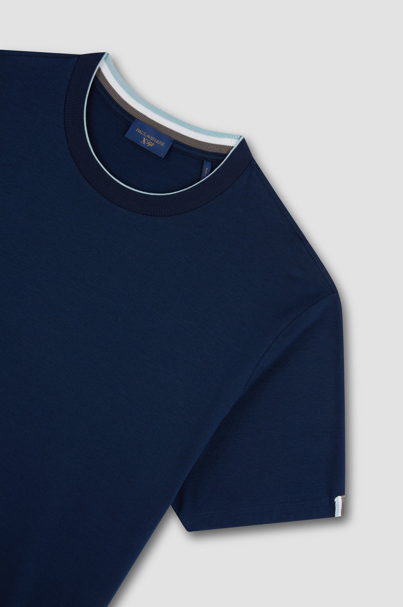 Paul & Shark XSoft Cotton Lyocell T-shirt | Navy