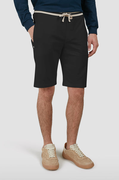 Paul & Shark XSoft Fleece Cotton Shorts | Black