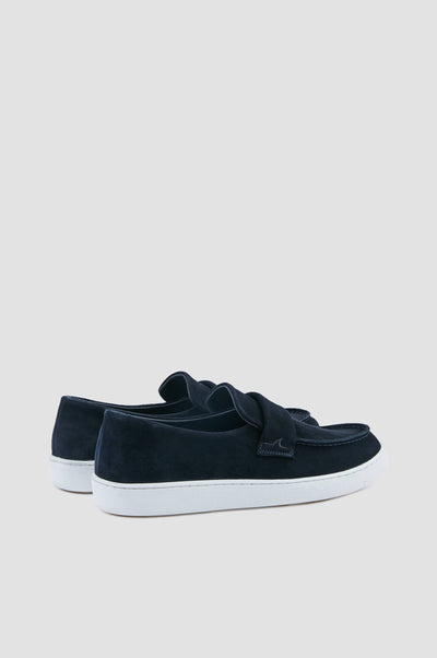 Paul & Shark Suede Loafers | Navy