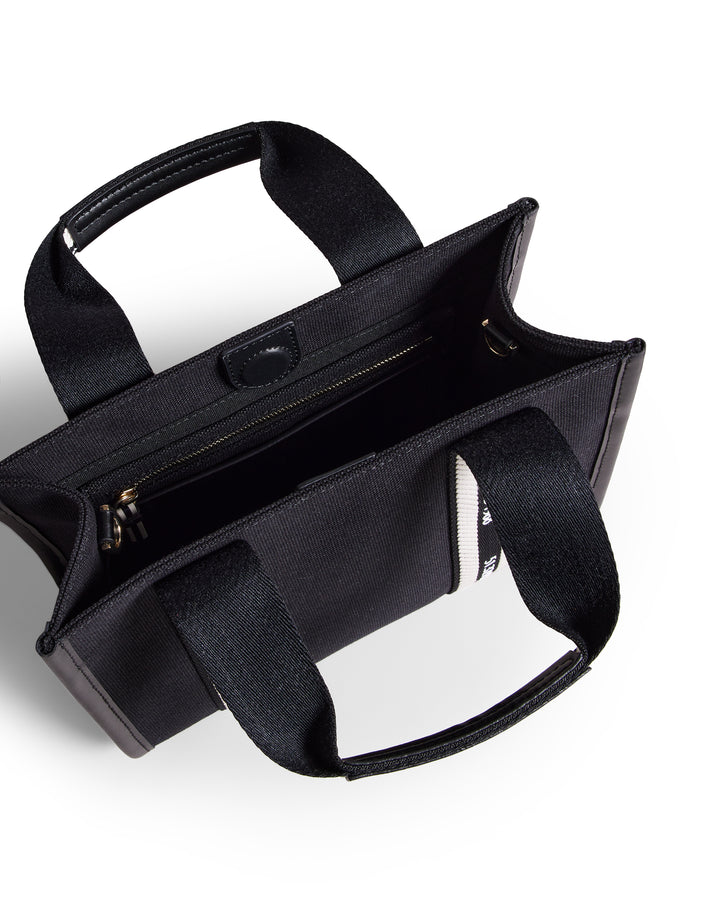 Ted Baker Georgea Small Canvas Tote Bag | Black
