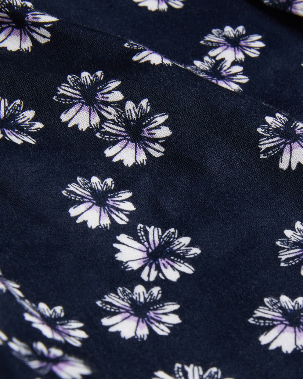 Ted Baker Alfanso Slim Fit Floral Short Sleeve Shirt | Navy
