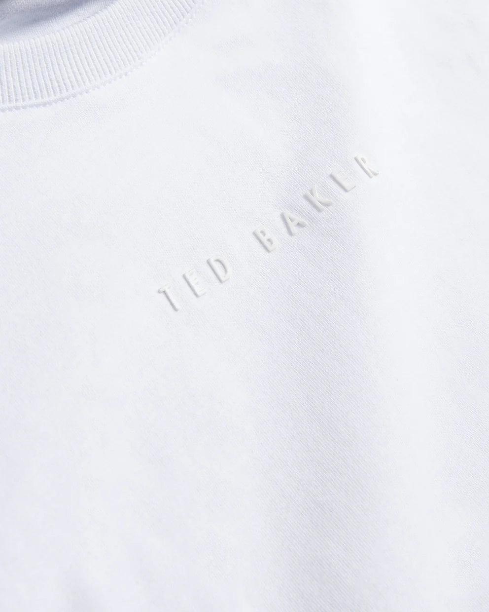 Ted Baker Wiskin Branded Regular Fit T-Shirt | White