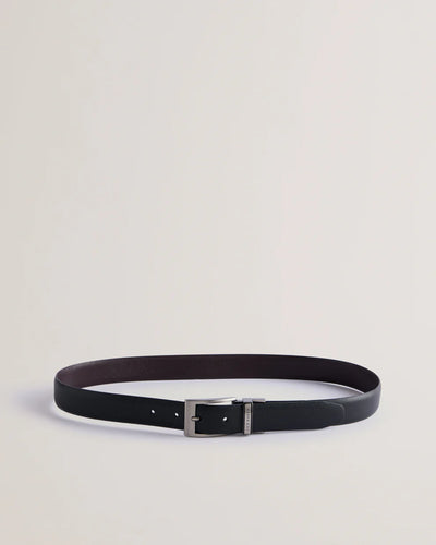 Ted Baker Colier Leather Reversible Belt | Black/Brown