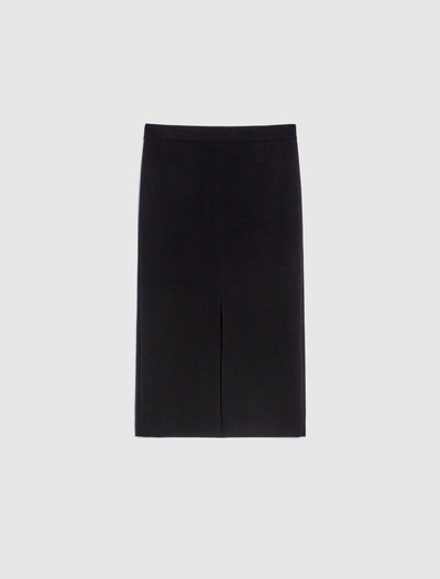 Penny Black Viscose Skirt | Black