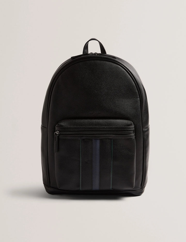 Ted Baker Keviin Stripe Backpack | Black