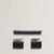 Ted Baker Carmont Carbon Cufflinks and Tie Clip | Silver