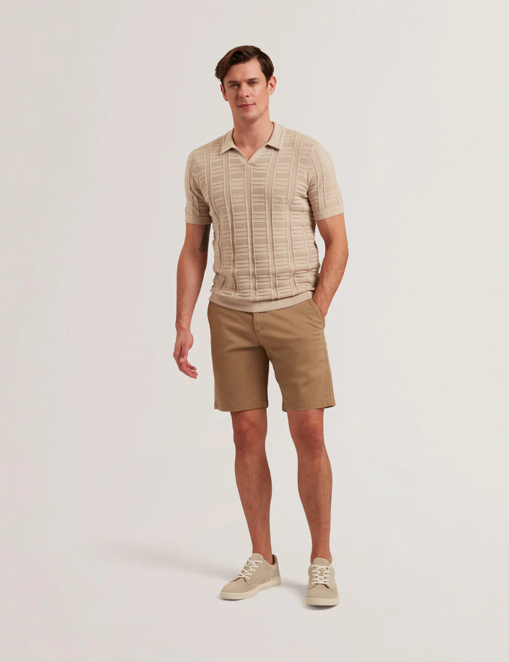 Ted Baker Barnham Core Chino Short | Tan