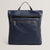 Ted Baker Essaya Leather Webbing Strap Fold Over Backpack | Navy