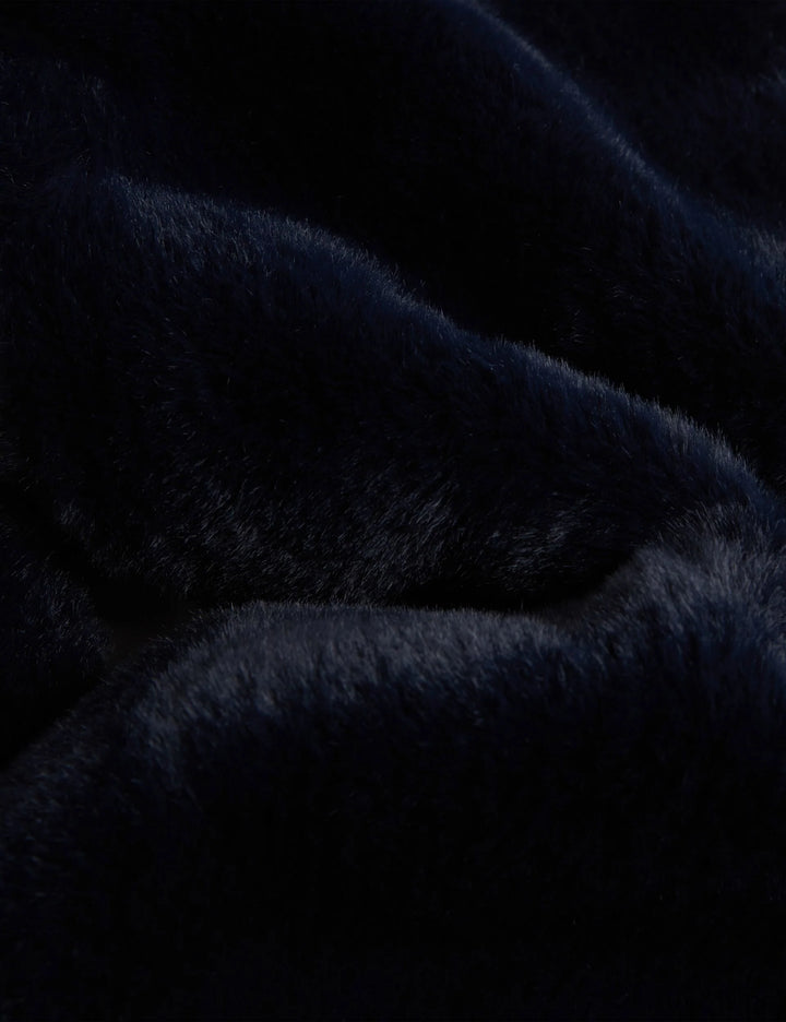 Ted Baker Emaaas Faux Fur Loop-Through Stole Scarf | Navy