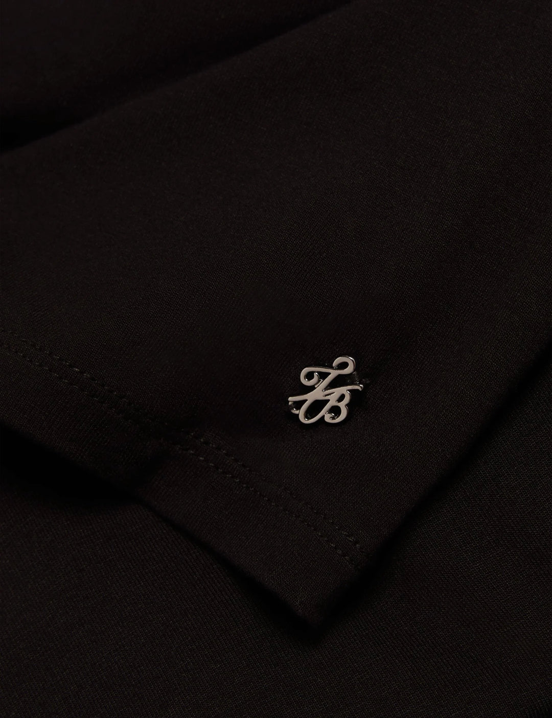 Ted Baker Soft Touch Fitted Short Sleeve T-Shirt | Black