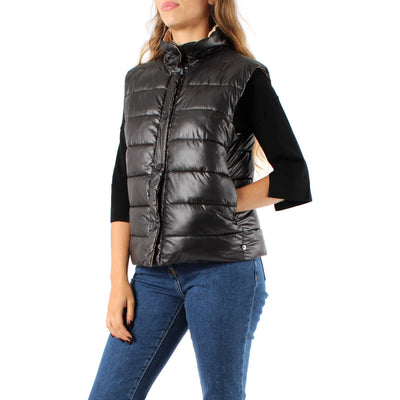 PennyBlack Raspa Double-Faced Gilet | Black/Beige