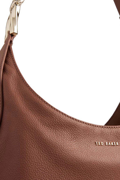 Ted Baker Chelsia Chain Detail Hobo Bag | Natural