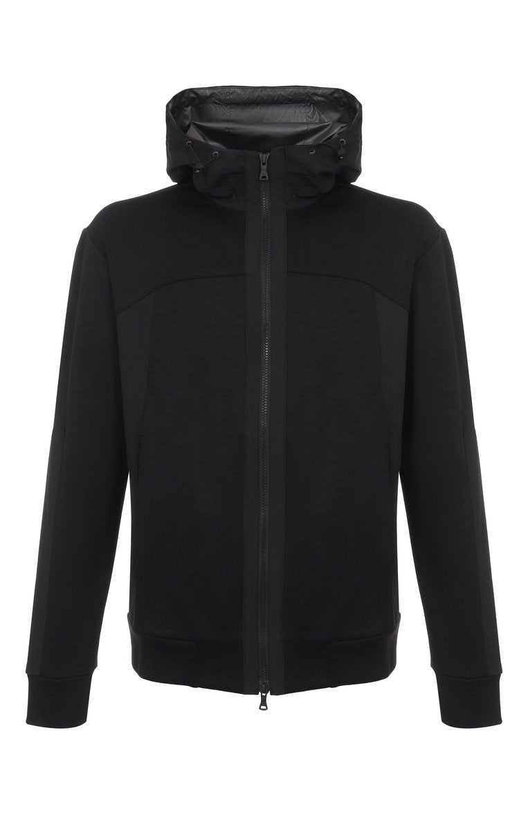 Paul & Shark Typhoon Re4x4 Supersoft Fleece Cardigan | Black
