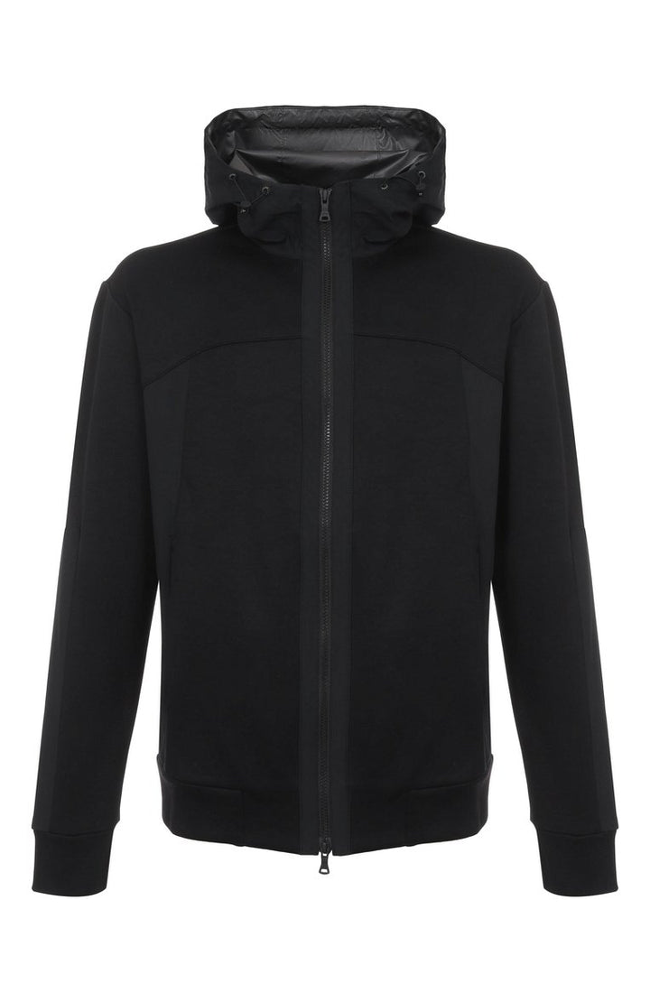 Paul & Shark Typhoon Re4x4 Supersoft Fleece Cardigan | Black