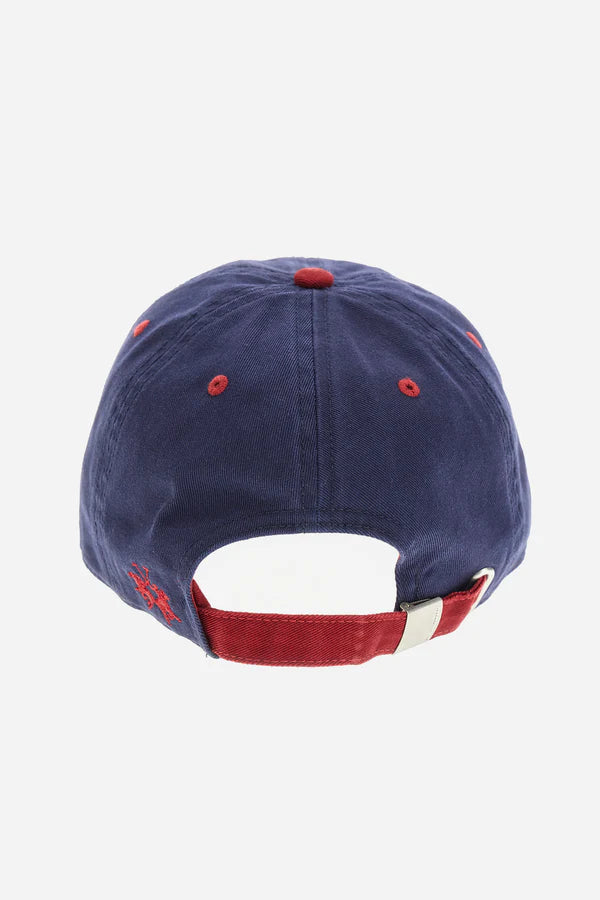 La Martina Cotton Baseball Cap | Navy