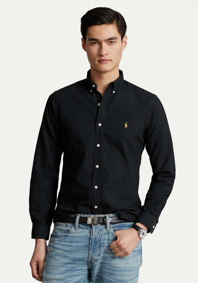 Ralph Lauren Oxford Slim Fit Shirt | Black